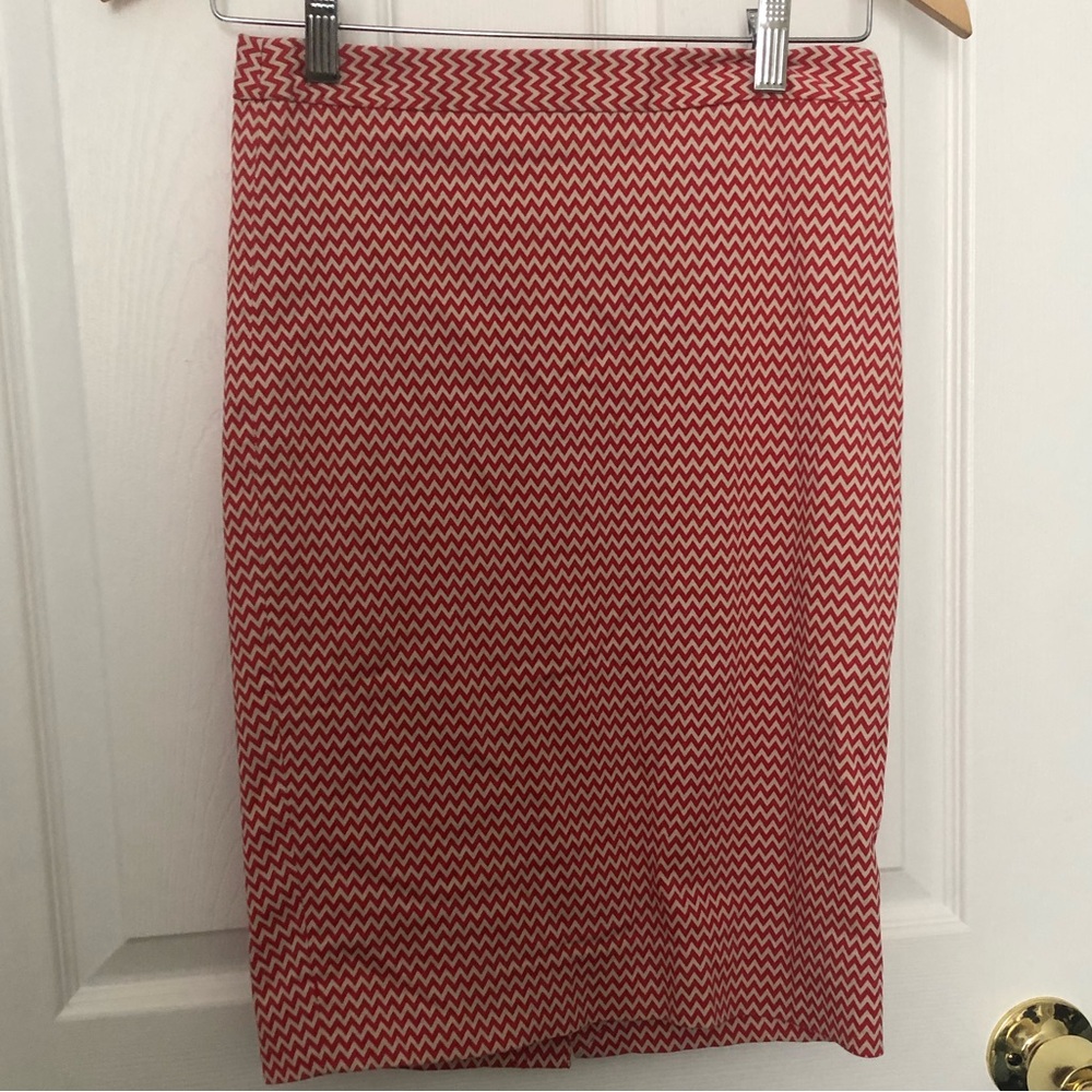 The Limited zig zag pencil skirt